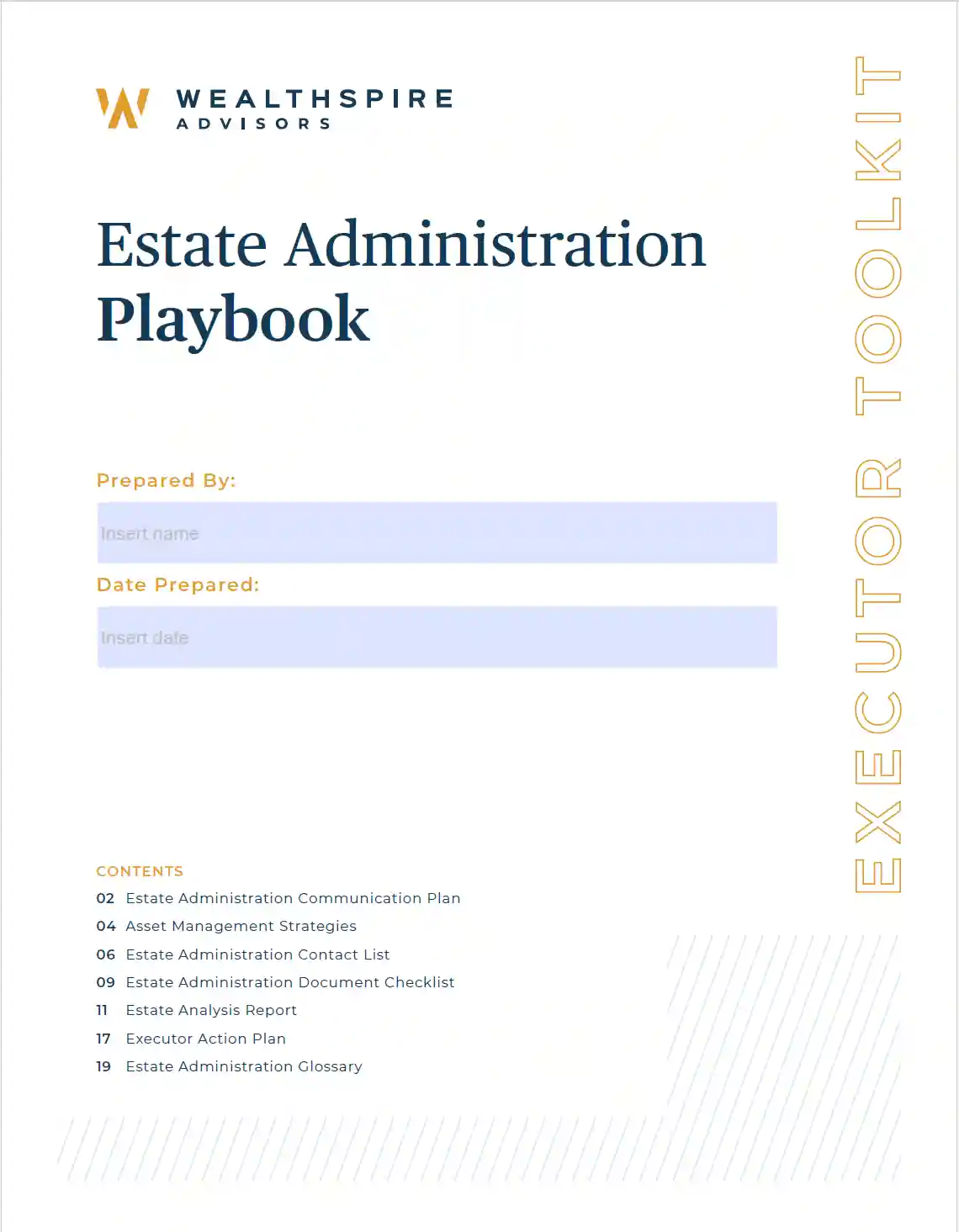 Estate Administration Playbook cover image