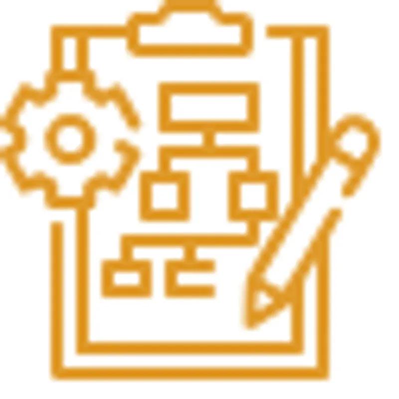 Icon of a clipboard with a pencil.