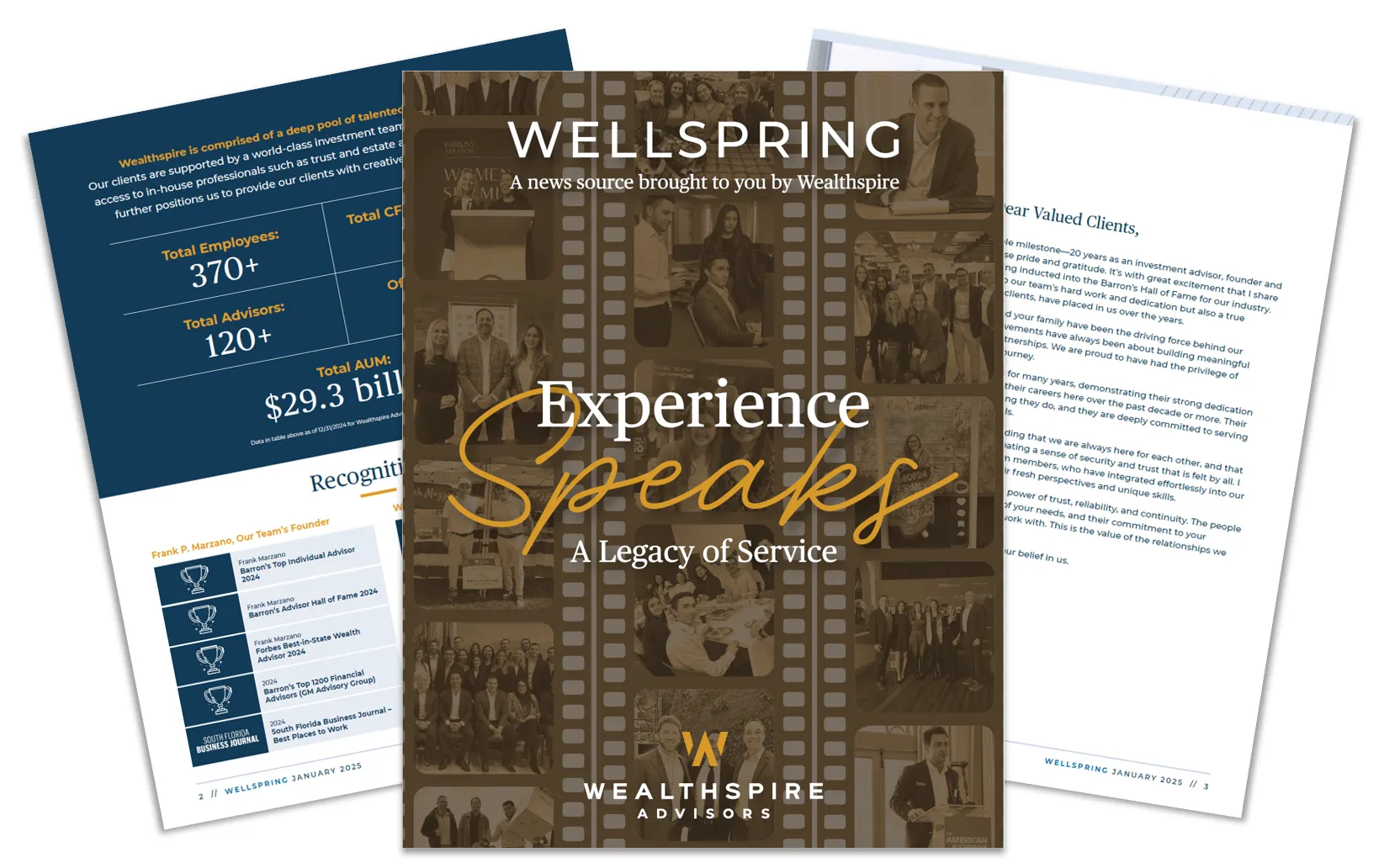 Wellspring magazine cover images